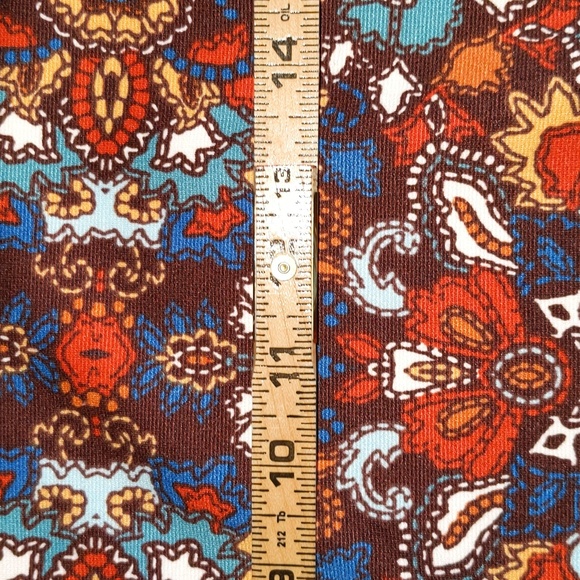 London Style Women's Size 16 Hippie Geometric Print One Piece Dress - Picture 8 of 12